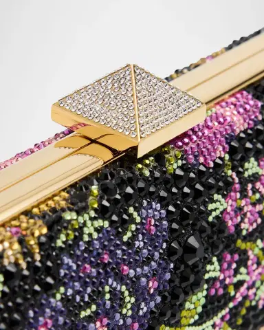 Valentino Garavani Carry Secrets Flower Embellished Minaudiere | Thumbnail 6