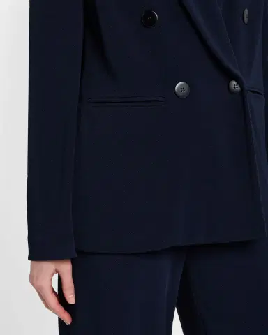 Emporio Armani Relaxed Double-Breasted Blazer | Thumbnail 5 Emporio Armani Relaxed Double-Breasted Blazer | Thumbnail 5