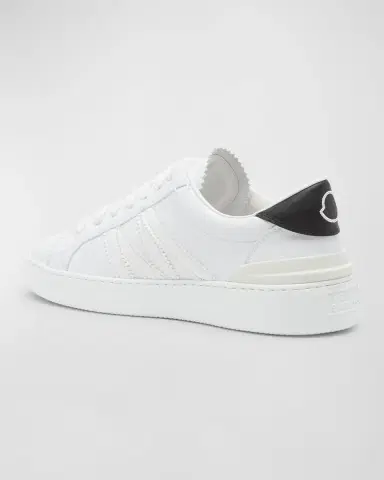 Moncler Monaco M Leather Low-Top Sneakers | Thumbnail 4