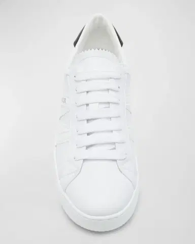 Moncler Monaco M Leather Low-Top Sneakers | Thumbnail 5