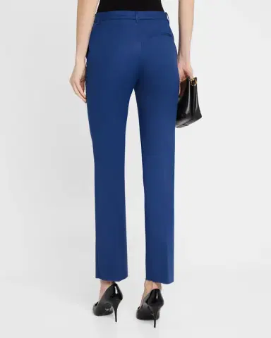 Emporio Armani Cotton Couture Cropped Slim Trousers | Thumbnail 3 Emporio Armani Cotton Couture Cropped Slim Trousers | Thumbnail 3