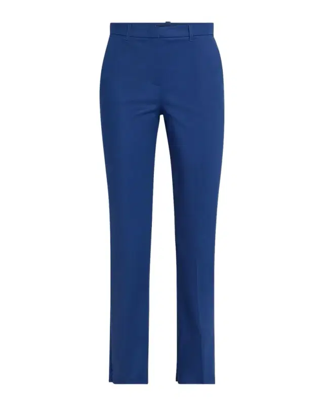Cotton Couture Cropped Slim Trousers
