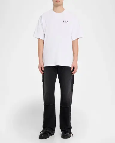 RTA Men's Colin Cotton Chest-Logo T-Shirt | Thumbnail 2 RTA Men's Colin Cotton Chest-Logo T-Shirt | Thumbnail 2
