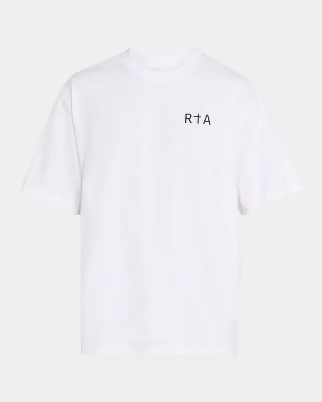 RTA Men 's Colin Cotton Chest-Logo T-Shirt