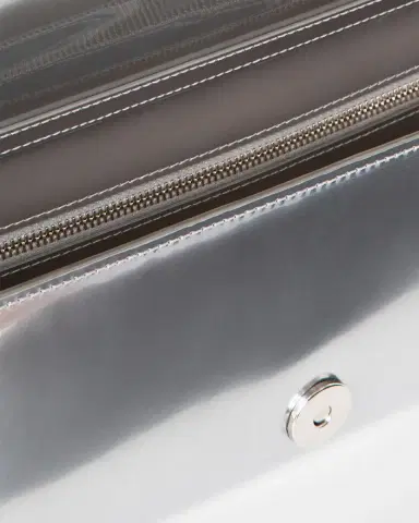 Akris Anouk Small Metallic Leather Clutch Bag | Thumbnail 3