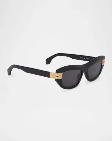 Palm Angels Claire Cat-Eye Acetate Sunglasses | Thumbnail 2