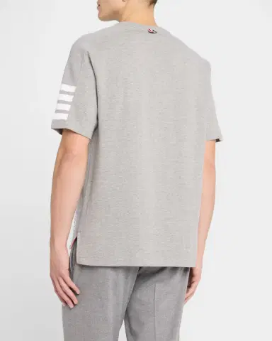 Thom Browne Men's 4-Bar Milano T-Shirt | Thumbnail 2