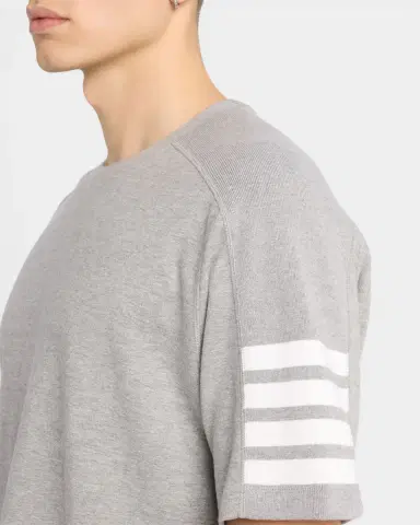 Thom Browne Men's 4-Bar Milano T-Shirt | Thumbnail 4