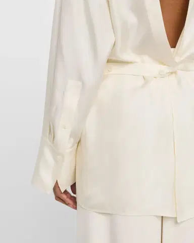 RÓHE Deconstructed Silk Shirt | Thumbnail 5 RÓHE Deconstructed Silk Shirt | Thumbnail 5
