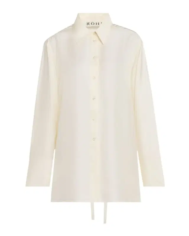 Rohe Deconstructed Silk Shirt