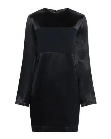 Emporio Armani Paneled Satin Mini Dress | Thumbnail 1