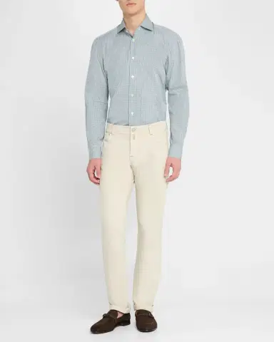 Kiton Men 's Goatskin Loafers | Thumbnail 2