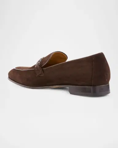 Kiton Men 's Goatskin Loafers | Thumbnail 3