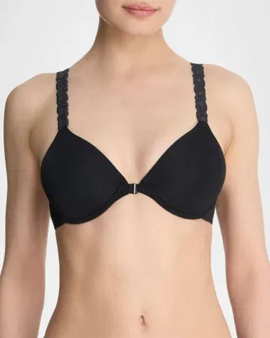 Natori Pure Luxe Convertible Front-Closure Bra | Thumbnail 2
