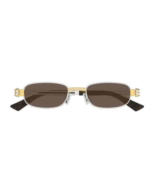Metal Rectangle Sunglasses