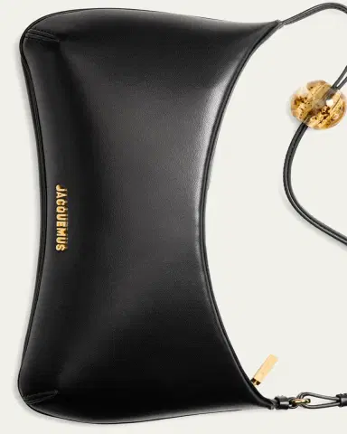 Jacquemus Le Grand Bisou Perle Leather Shoulder Bag | Thumbnail 13