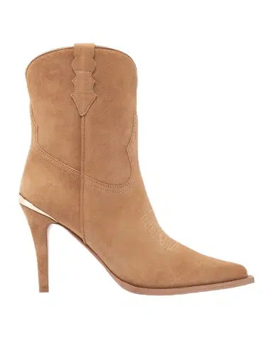 Partlow Katie Suede Western Stiletto Booties | Thumbnail 1 Partlow Katie Suede Western Stiletto Booties | Thumbnail 1