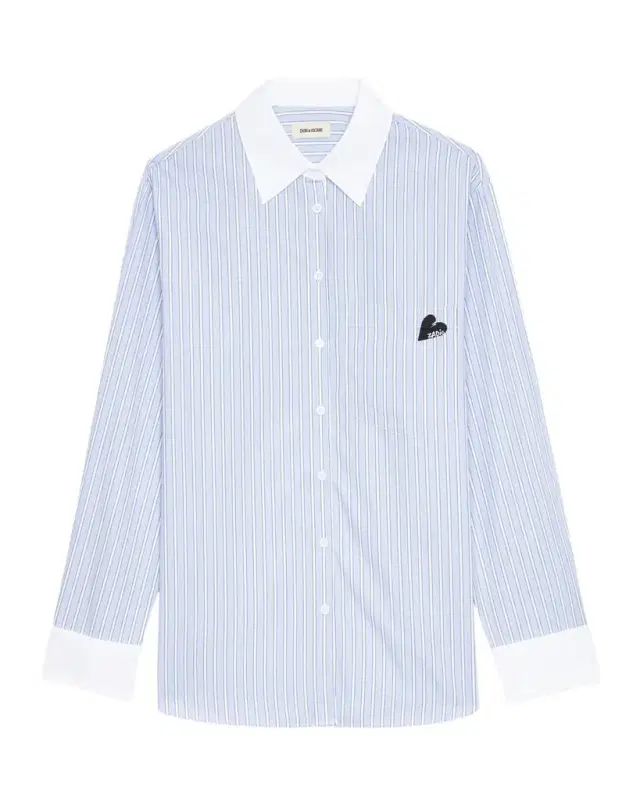 Zadig & Voltaire Morning Pop Striped Button-Front Shirt