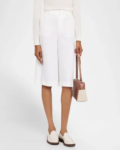 Loro Piana Drake Antigua Linen Wide-Leg Culotte Trousers | Thumbnail 4 Loro Piana Drake Antigua Linen Wide-Leg Culotte Trousers | Thumbnail 4