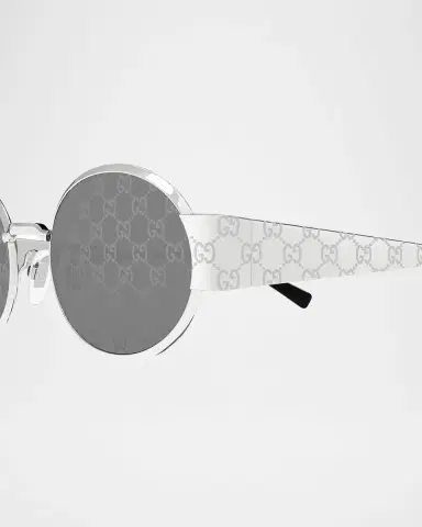 Gucci Monogram Round Sunglasses | Thumbnail 2 Gucci Monogram Round Sunglasses | Thumbnail 2