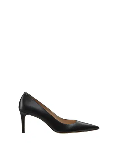 Stuart Weitzman Stuart Leather Stiletto Pumps | Thumbnail 1
