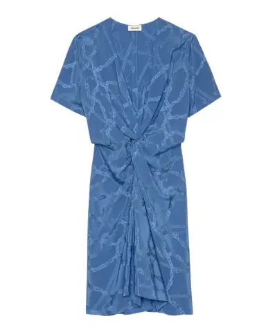Zadig & Voltaire Rozom Chain Jacquard Mini Dress | Thumbnail 1