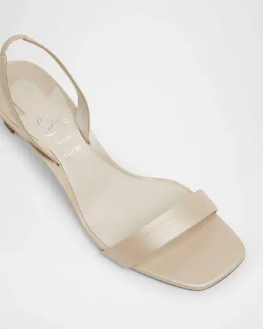Christian Louboutin 55mm Condora Leather Slingback Sandals | Thumbnail 2