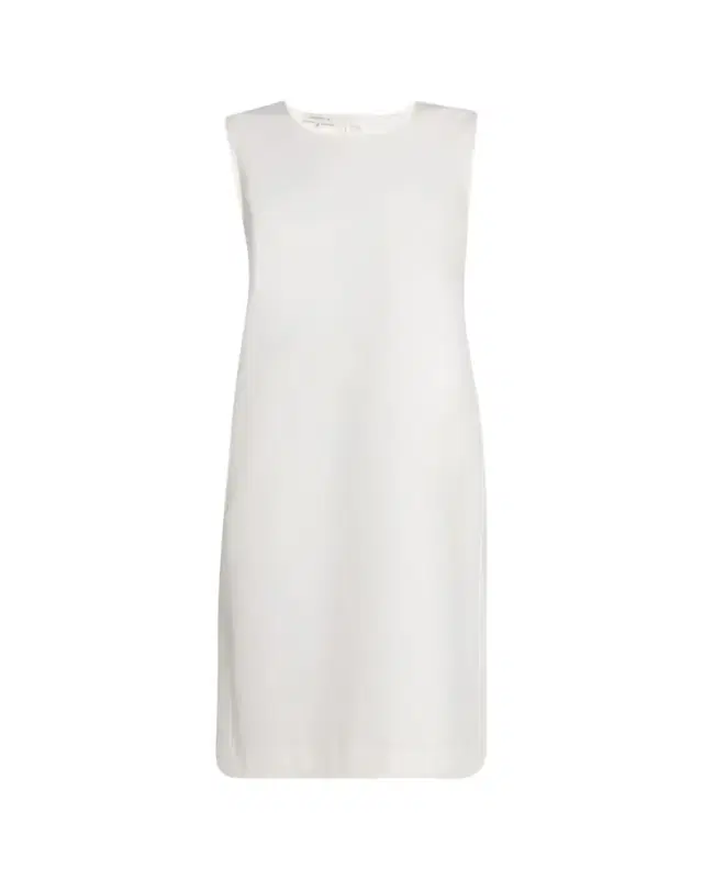 Lafayette 148 New York Sleeveless Cotton-Blend Shift Dress