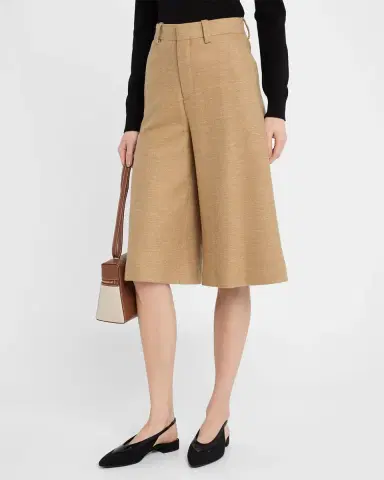 Loro Piana Drake Light Wool Cashmere Bermuda Shorts | Thumbnail 4
