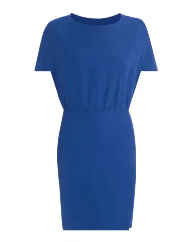 Emporio Armani Cape-Sleeve Cady Dress | Thumbnail 1 Emporio Armani Cape-Sleeve Cady Dress | Thumbnail 1
