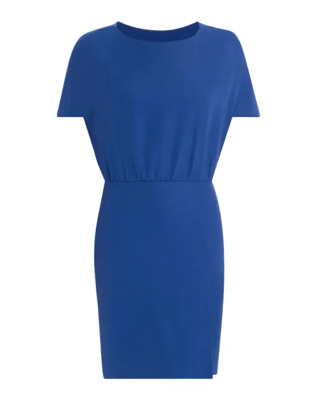 Emporio Armani Cape-Sleeve Cady Dress