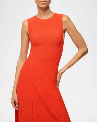 STAUD Elyse Knit Midi Dress | Thumbnail 3