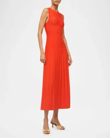 STAUD Elyse Knit Midi Dress | Thumbnail 4