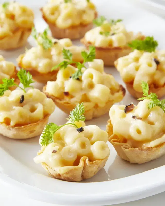 Truffle Mac & Cheese Bites