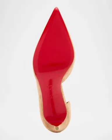Christian Louboutin 85mm Iriza Suede Half-d'Orsay Pumps | Thumbnail 7 Christian Louboutin 85mm Iriza Suede Half-d'Orsay Pumps | Thumbnail 7