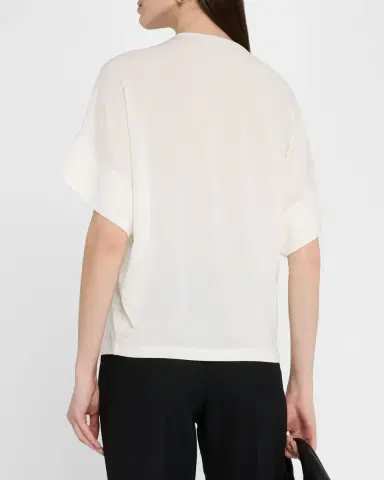 Emporio Armani Embellished Crewneck T-Shirt | Thumbnail 3