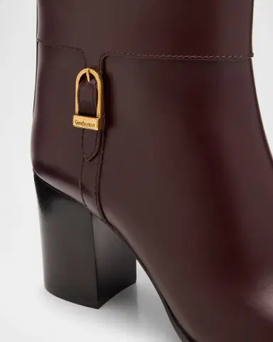 Saint Laurent Julia 75 Knee-High Leather Boots | Thumbnail 4