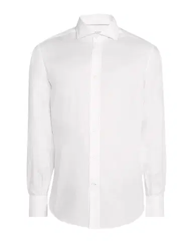 Brunello Cucinelli Men's Oxford Cotton Sport Shirt | Thumbnail 1 Brunello Cucinelli Men's Oxford Cotton Sport Shirt | Thumbnail 1