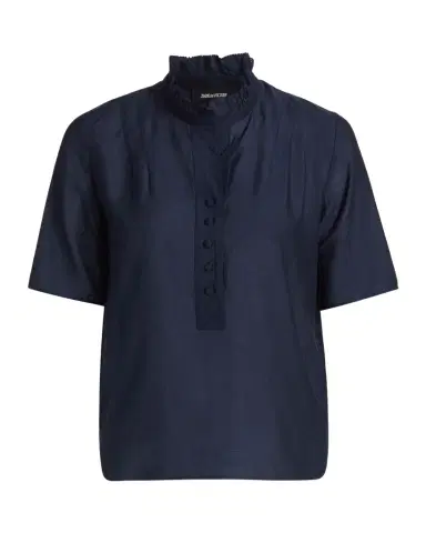 Zadig & Voltaire Topher Ruffle Blouse | Thumbnail 1 Zadig & Voltaire Topher Ruffle Blouse | Thumbnail 1
