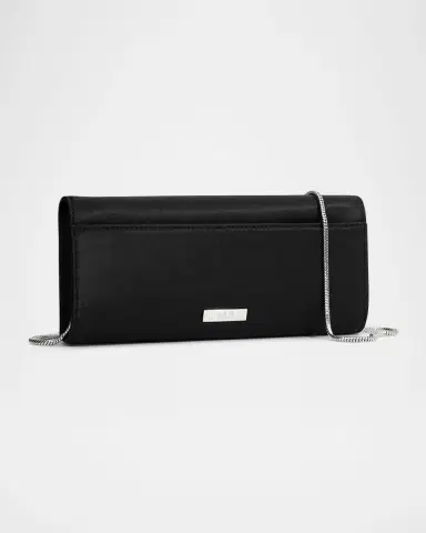 ALEXIS BITTAR Crystal Curve Recycled Satin Clutch Bag | Thumbnail 3 ALEXIS BITTAR Crystal Curve Recycled Satin Clutch Bag | Thumbnail 3