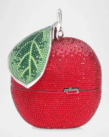 Judith Leiber Couture Sweetie Apple Crystal Clutch Bag | Thumbnail 2