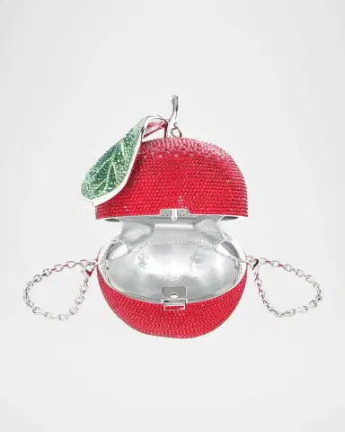 Judith Leiber Couture Sweetie Apple Crystal Clutch Bag | Thumbnail 3