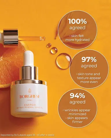 Borghese ENERGIA Retinol Renewal Night Oil, 0.9 oz. | Thumbnail 5 Borghese ENERGIA Retinol Renewal Night Oil, 0.9 oz. | Thumbnail 5