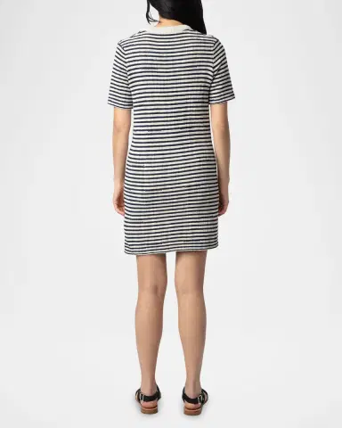 Zadig & Voltaire Tahoe Striped Mini Dress | Thumbnail 3 Zadig & Voltaire Tahoe Striped Mini Dress | Thumbnail 3