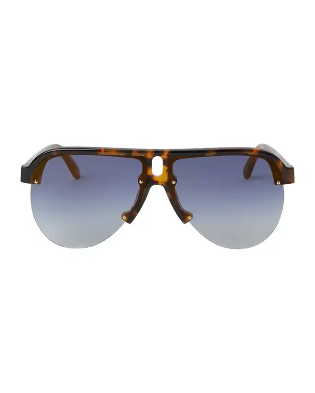Palm Angels Trinity Aviator Acetate Sunglasses