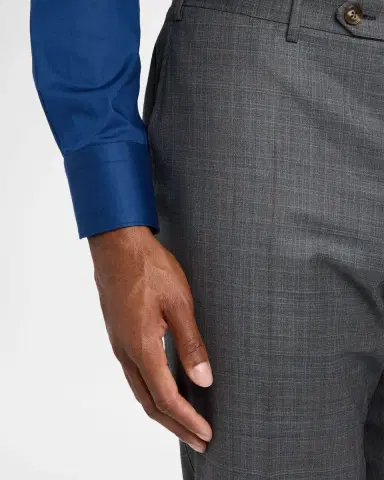 Canali Men's Wool and Silk Tonal Plaid Two-Piece Suit | Thumbnail 10 Canali Men's Wool and Silk Tonal Plaid Two-Piece Suit | Thumbnail 10