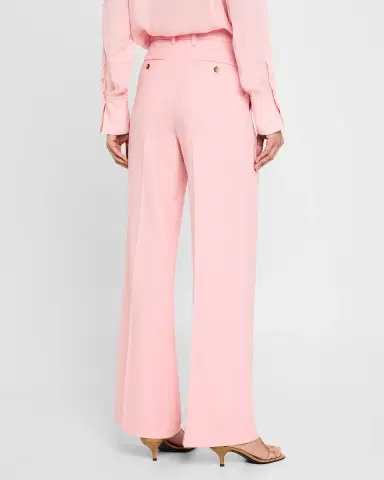 ARGENT Pleated Wide-Leg Seasonless Wool Trousers | Thumbnail 2 ARGENT Pleated Wide-Leg Seasonless Wool Trousers | Thumbnail 2