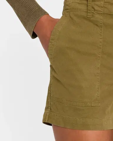 Nili Lotan Utility Cotton Gabardine Shorts | Thumbnail 5