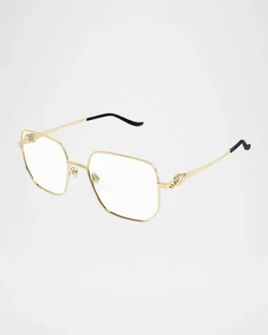 Cartier Rectangle Metal Optical Glasses | Thumbnail 2