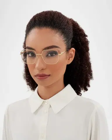 Cartier Rectangle Metal Optical Glasses | Thumbnail 3